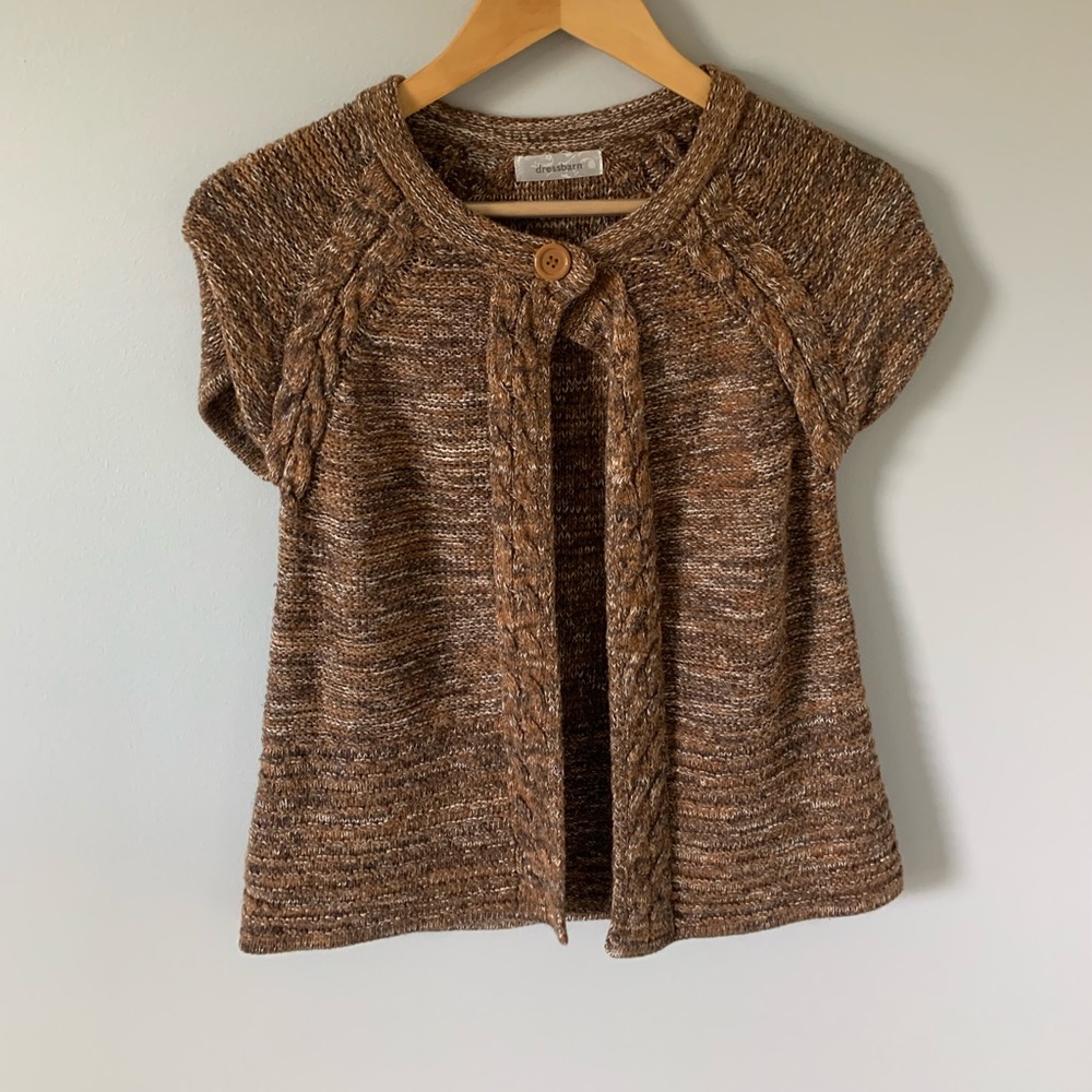 Brown Dressbarn Cardigan